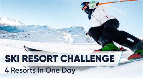 4 SKI RESORTS IN ONE DAY  SkiIQ Challenge in Austria